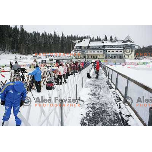 during official training, E-on Ruhrgas Biatlon World Cup, 16.12.2009, Pokljuka, Slovenija 