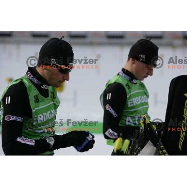 during official training, E-on Ruhrgas Biatlon World Cup, 16.12.2009, Pokljuka, Slovenija 