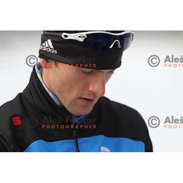 Jakov Fak during official training, E-on Ruhrgas Biatlon World Cup, 16.12.2009, Pokljuka, Slovenija 