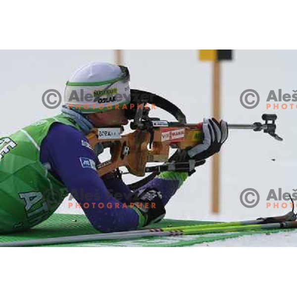 Janez Maric during official training, E-on Ruhrgas Biatlon World Cup, 16.12.2009, Pokljuka, Slovenija 