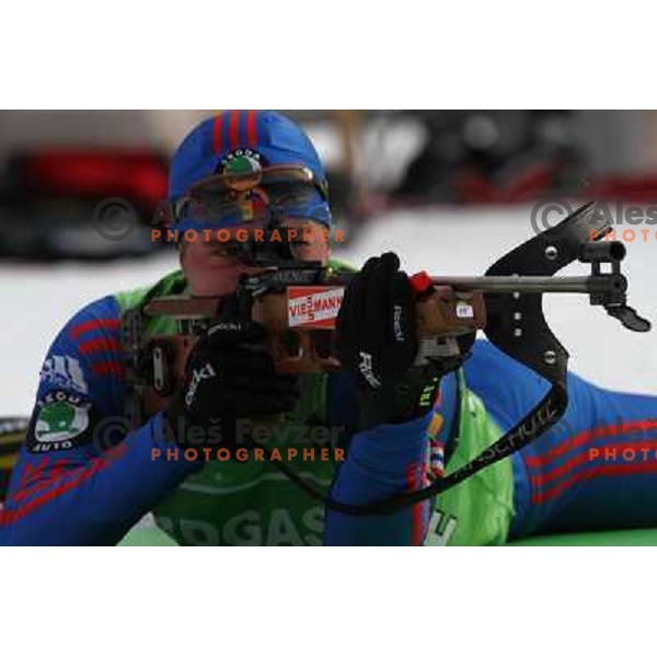 during official training, E-on Ruhrgas Biatlon World Cup, 16.12.2009, Pokljuka, Slovenija 