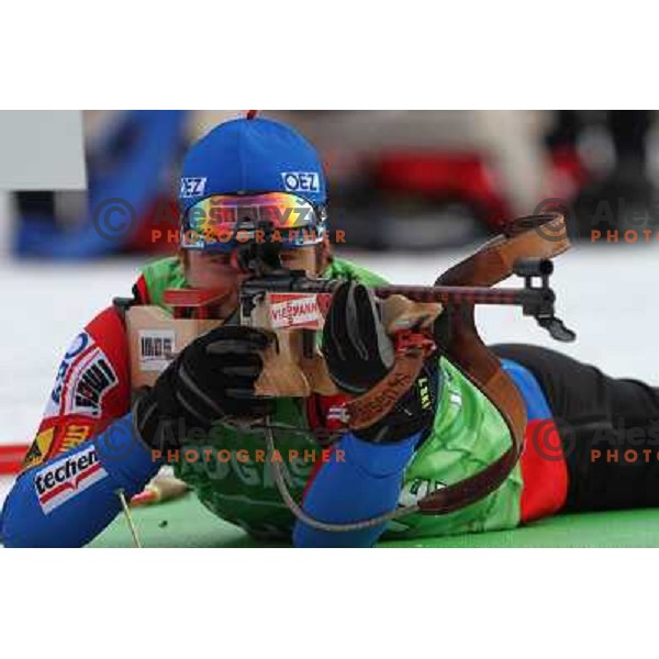 during official training, E-on Ruhrgas Biatlon World Cup, 16.12.2009, Pokljuka, Slovenija 