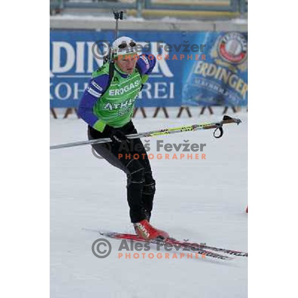 Peter Dokl during official training, E-on Ruhrgas Biatlon World Cup, 16.12.2009, Pokljuka, Slovenija 