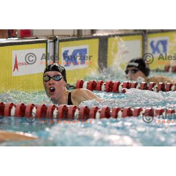 Hinkelien Schreuder (HOL) in action during swimming competition Ilirija Challenge in Tivoli pool, Ljubljana, Slovenia 16.12.2009 