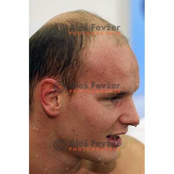 Evgeny Korotyshkin (RUS) after swimming competition Ilirija Challenge in Tivoli pool, Ljubljana, Slovenia 16.12.2009 