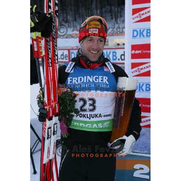 Christoph Szmann during E-on Ruhrgas IBU Biatlon World Cup, men 20km individual, 17.12.2009, Pokljuka, Slovenia 