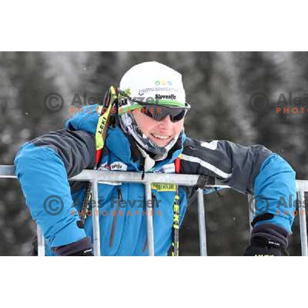Andreja Mali in action during E-on Ruhrgas IBU Biathlon world cup, 17.12.2009, Pokljuka, Slovenia 