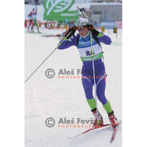 Peter Dokl in action during E-on Ruhrgas IBU Biatlon World Cup, men 20km individual, 17.12.2009, Pokljuka, Slovenia 