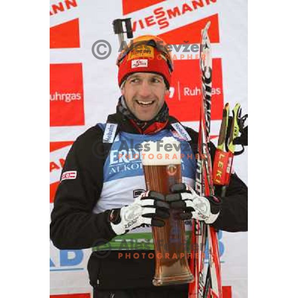 Christoph Sumann in action during E-on Ruhrgas IBU Biatlon World Cup, men 20km individual, 17.12.2009, Pokljuka, Slovenia 