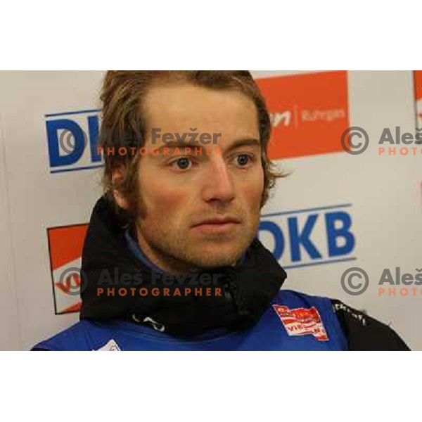 Alexander Os in action during E-on Ruhrgas IBU Biatlon World Cup, men 20km individual, 17.12.2009, Pokljuka, Slovenia 