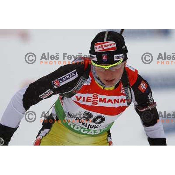 in action during E-on Ruhrgas IBU Biathlon world cup, 7.5km women sprint, 19.12.2009, Pokljuka, Slovenia 