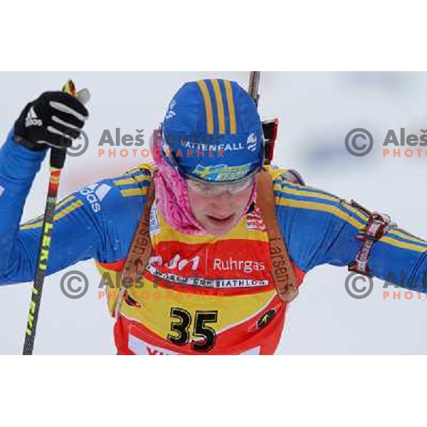 in action during E-on Ruhrgas IBU Biathlon world cup, 7.5km women sprint, 19.12.2009, Pokljuka, Slovenia 