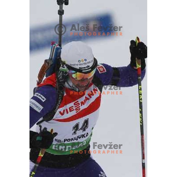 in action during E-on Ruhrgas IBU Biathlon world cup, 7.5km women sprint, 19.12.2009, Pokljuka, Slovenia 
