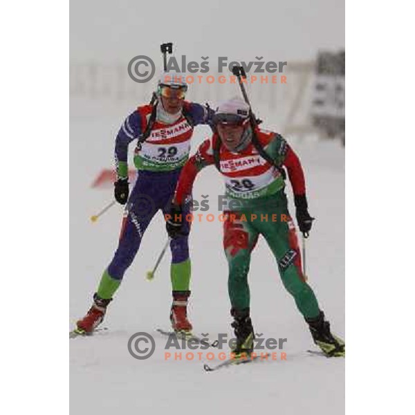 in action during E-on Ruhrgas IBU Biathlon world cup, 7.5km women sprint, 19.12.2009, Pokljuka, Slovenia 