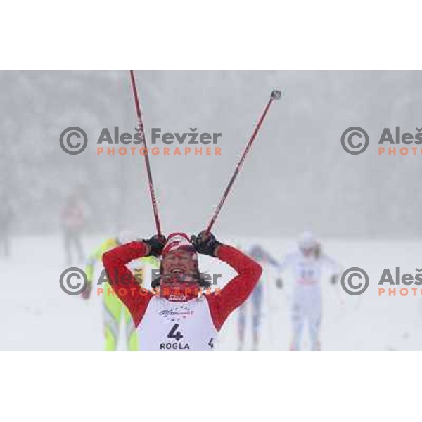Bjorgen at the Sprint of the Cross-Country FIS World Cup, Rogla, Slovenia, 19.12.2009, 