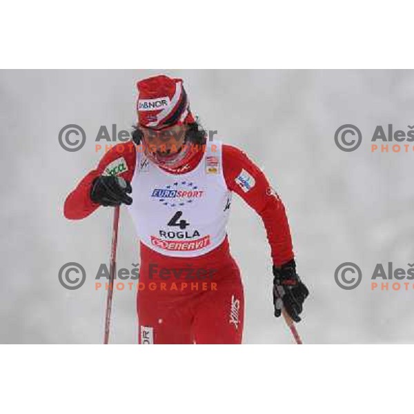 Bjorgen at the Sprint of the Cross-Country FIS World Cup, Rogla, Slovenia, 19.12.2009, 