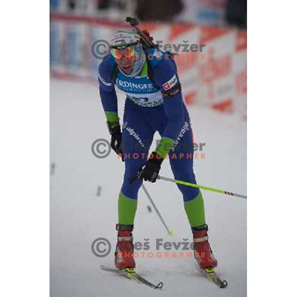 in action during E-on Ruhrgas IBU Biathlon world cup, 10km men sprint, 19.12.2009, Pokljuka, Slovenia 