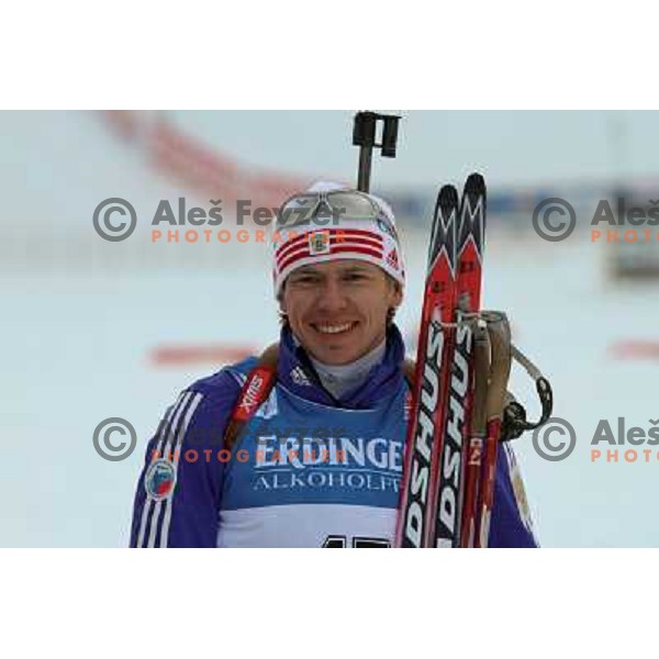 in action during E-on Ruhrgas IBU Biathlon world cup, 10km men sprint, 19.12.2009, Pokljuka, Slovenia 