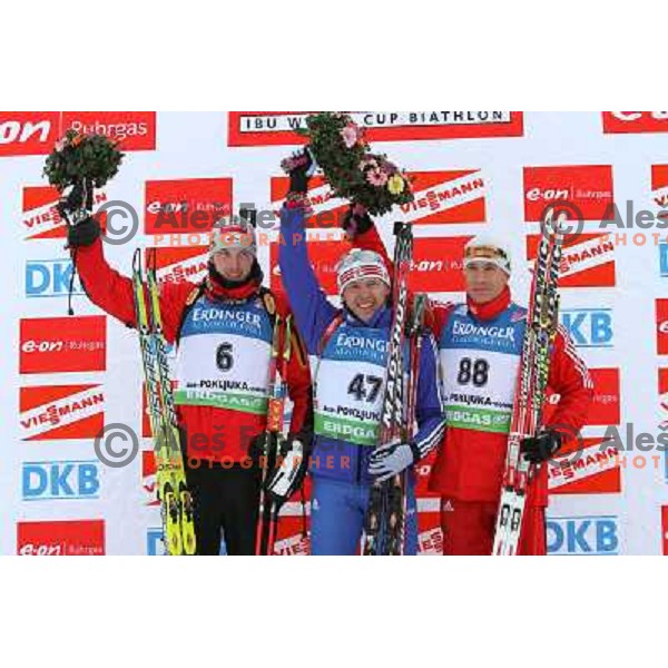 in action during E-on Ruhrgas IBU Biathlon world cup, 10km men sprint, 19.12.2009, Pokljuka, Slovenia 