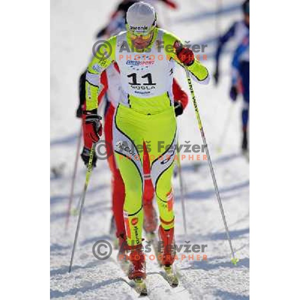 Majdic Petra at the 15km Classic Mass Start of the Cross-Country FIS World Cup, Rogla, Slovenia, 20.12.2009, 