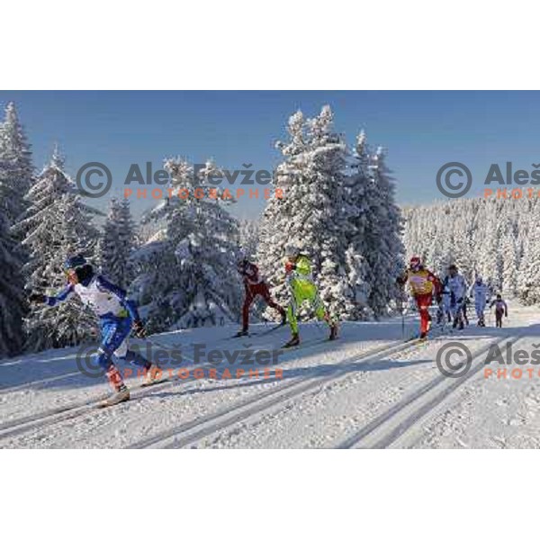 Majdic Petra at the 15km Classic Mass Start of the Cross-Country FIS World Cup, Rogla, Slovenia, 20.12.2009, 