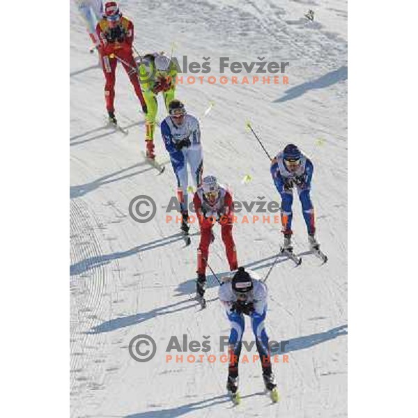 Majdic Petra at the 15km Classic Mass Start of the Cross-Country FIS World Cup, Rogla, Slovenia, 20.12.2009, 