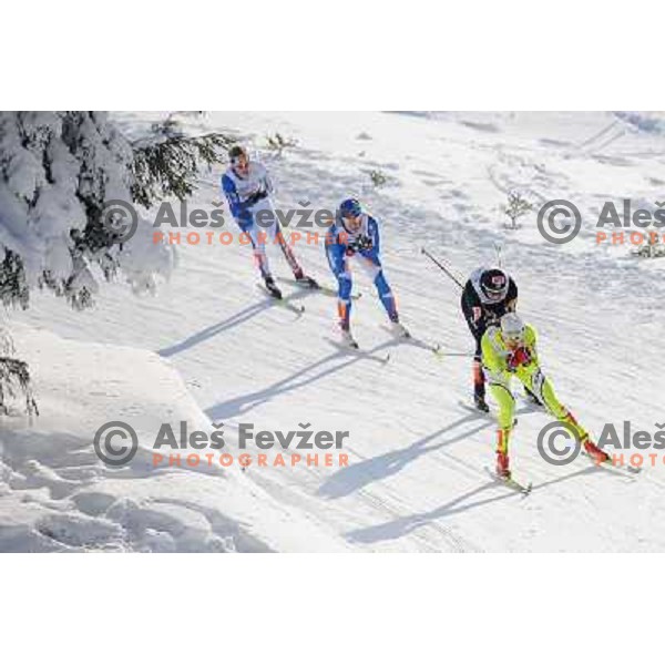 Majdic Petra at the 15km Classic Mass Start of the Cross-Country FIS World Cup, Rogla, Slovenia, 20.12.2009, 