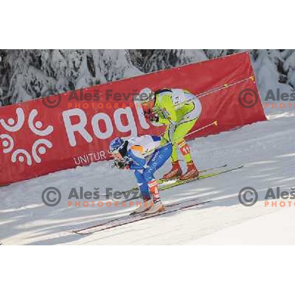 Majdic Petra at the 15km Classic Mass Start of the Cross-Country FIS World Cup, Rogla, Slovenia, 20.12.2009, 
