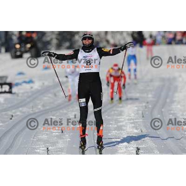 Kowalczyk Justyna at the 15km Classic Mass Start of the Cross-Country FIS World Cup, Rogla, Slovenia, 20.12.2009, 