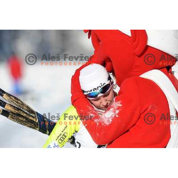 Erzen Anja at the 15km Classic Mass Start of the Cross-Country FIS World Cup, Rogla, Slovenia, 20.12.2009, 