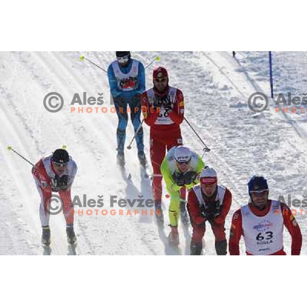 Potocnik Domen at the 30km Classic Mass Start of the Cross-Country FIS World Cup, Rogla, Slovenia, 20.12.2009, 