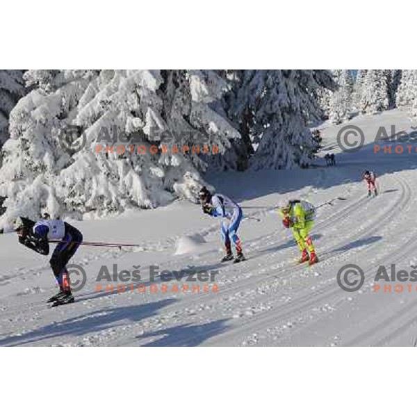 Majdic Petra at the 15km Classic Mass Start of the Cross-Country FIS World Cup, Rogla, Slovenia, 20.12.2009, 