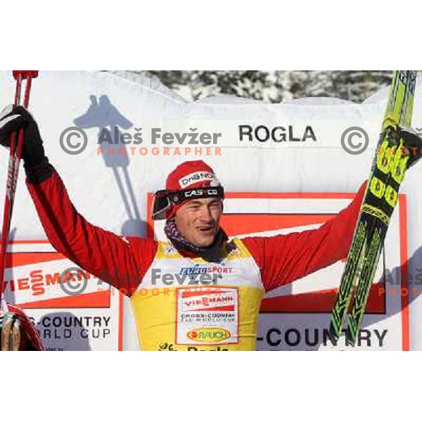Northugg Peter at the 30km Classic Mass Start of the Cross-Country FIS World Cup, Rogla, Slovenia, 20.12.2009, 
