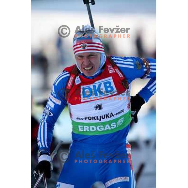 during E-on Ruhrgas IBU Biatlon World Cup, women 10km Pursuit, 20.12.2009, Pokljuka, Slovenia 