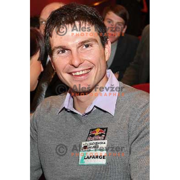 Peter Kauzer during Slovenia Sportsman of the year 2009 awards in Cankarjev dom, Ljubljana, Slovenia 22.12.2009 