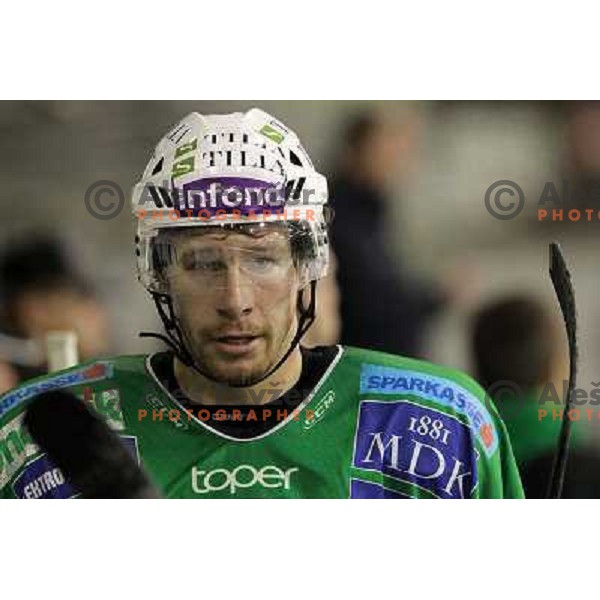 Egon Muric after ice-hockey match Tilia Olimpija- Sapa Fehervar in round 40 of Ebel league, played in Hala Tivoli, Ljubljana, Slovenia 5.01.2010 
