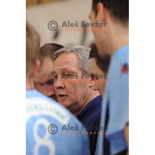 Serdarusic Zvonimir at the handball game Slovenia - Serbia, friendly match of slovenian national handball team in preparation for the Euro 2010 , Podcetrtek, Slovenia, 06.01.2010, Slovenia lost 24:33 