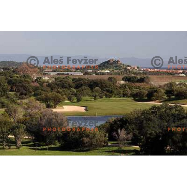 Is Molas golf resort (18 holes , par 72, 6383 meters and 9 holes par 36, 3155 meters) Santa Margherita di Pula, Sardinia, Italy 