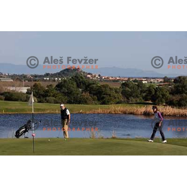 Is Molas golf resort (18 holes , par 72, 6383 meters and 9 holes par 36, 3155 meters) Santa Margherita di Pula, Sardinia, Italy 