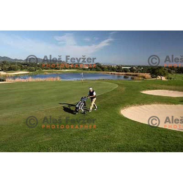 Is Molas golf resort (18 holes , par 72, 6383 meters and 9 holes par 36, 3155 meters) Santa Margherita di Pula, Sardinia, Italy 
