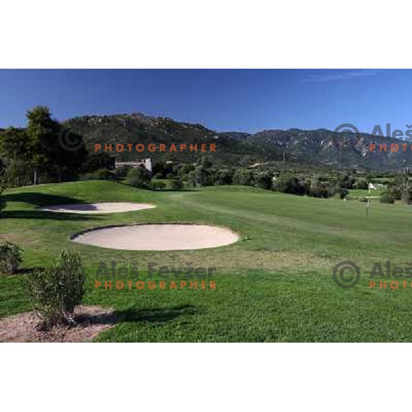 Is Molas golf resort (18 holes , par 72, 6383 meters and 9 holes par 36, 3155 meters) Santa Margherita di Pula, Sardinia, Italy 