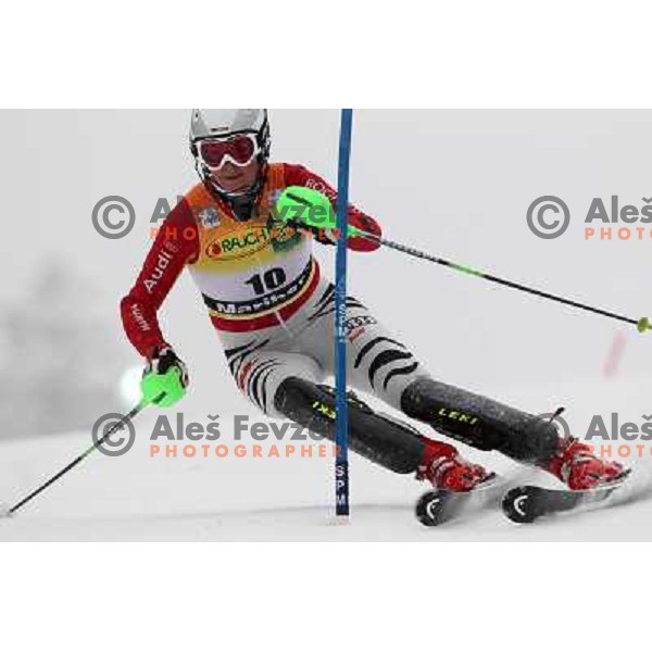 Fanny Chmelar (GER) during first run of Zlata Lisica, Golden Fox Audi FIS Alpine Ski World Cup 2009-2010 slalom race in Maribor, Slovenia 17.1.2010 