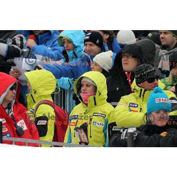after second run of Zlata Lisica, Golden Fox Audi FIS Alpine Ski World Cup 2009-2010 slalom race in Maribor, Slovenia 17.1.2010 