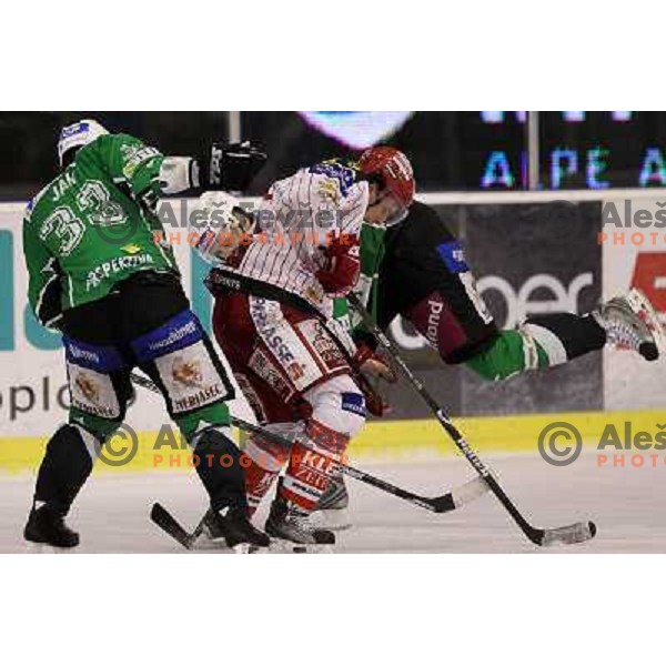 Ivo Jan in action during ice-hockey match Tilia Olimpija-KAC in Ebel league, played in Hala Tivoli, Ljubljana, Slovenia 19.1.2010 