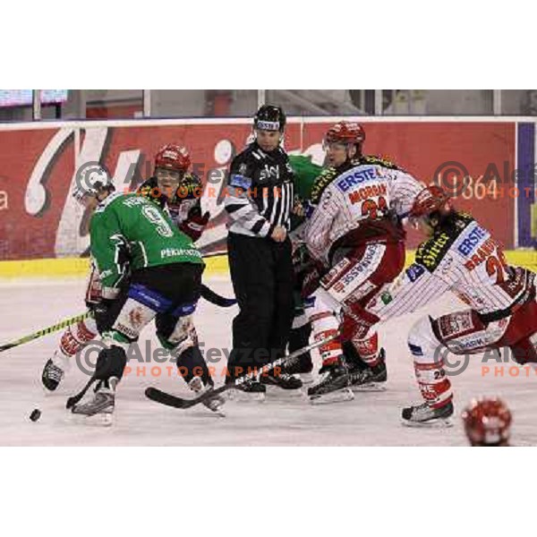 Henry in action during ice-hockey match Tilia Olimpija-KAC in Ebel league, played in Hala Tivoli, Ljubljana, Slovenia 19.1.2010 