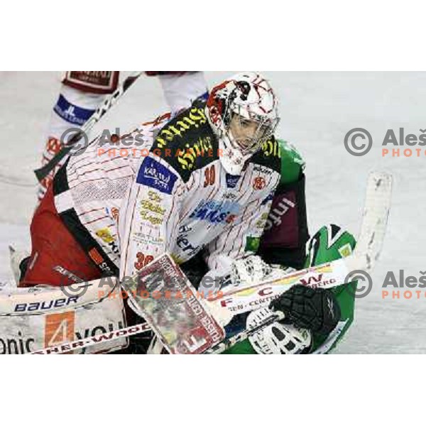 Rene Swetee in action during ice-hockey match Tilia Olimpija-KAC in Ebel league, played in Hala Tivoli, Ljubljana, Slovenia 19.1.2010 