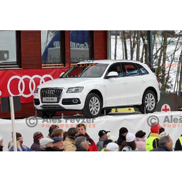  after second run of AUDI FIS World Cup Giant Slalom race in Kranjska Gora, Slovenia 29.1.2010 