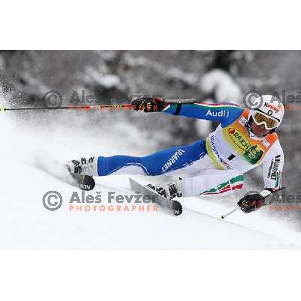 Max Blardone during course inspection before AUDI FIS World Cup Giant Slalom race for Vitranc Cup in Kranjska Gora, Slovenia 30.1.2010 