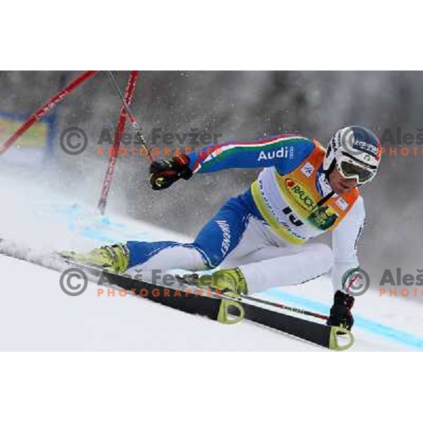 Manfred Moelgg during first run of AUDI FIS World Cup Giant Slalom race in Kranjska Gora, Slovenia 30.1.2010 