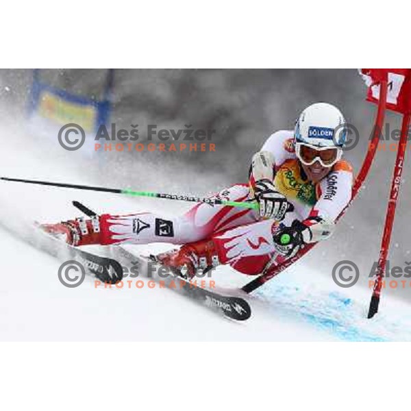 Christoph Noesig during first run of AUDI FIS World Cup Giant Slalom race in Kranjska Gora, Slovenia 30.1.2010 